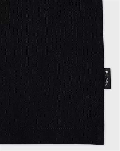 Paul Smith - Contrast Tipping Zip Polo - Black